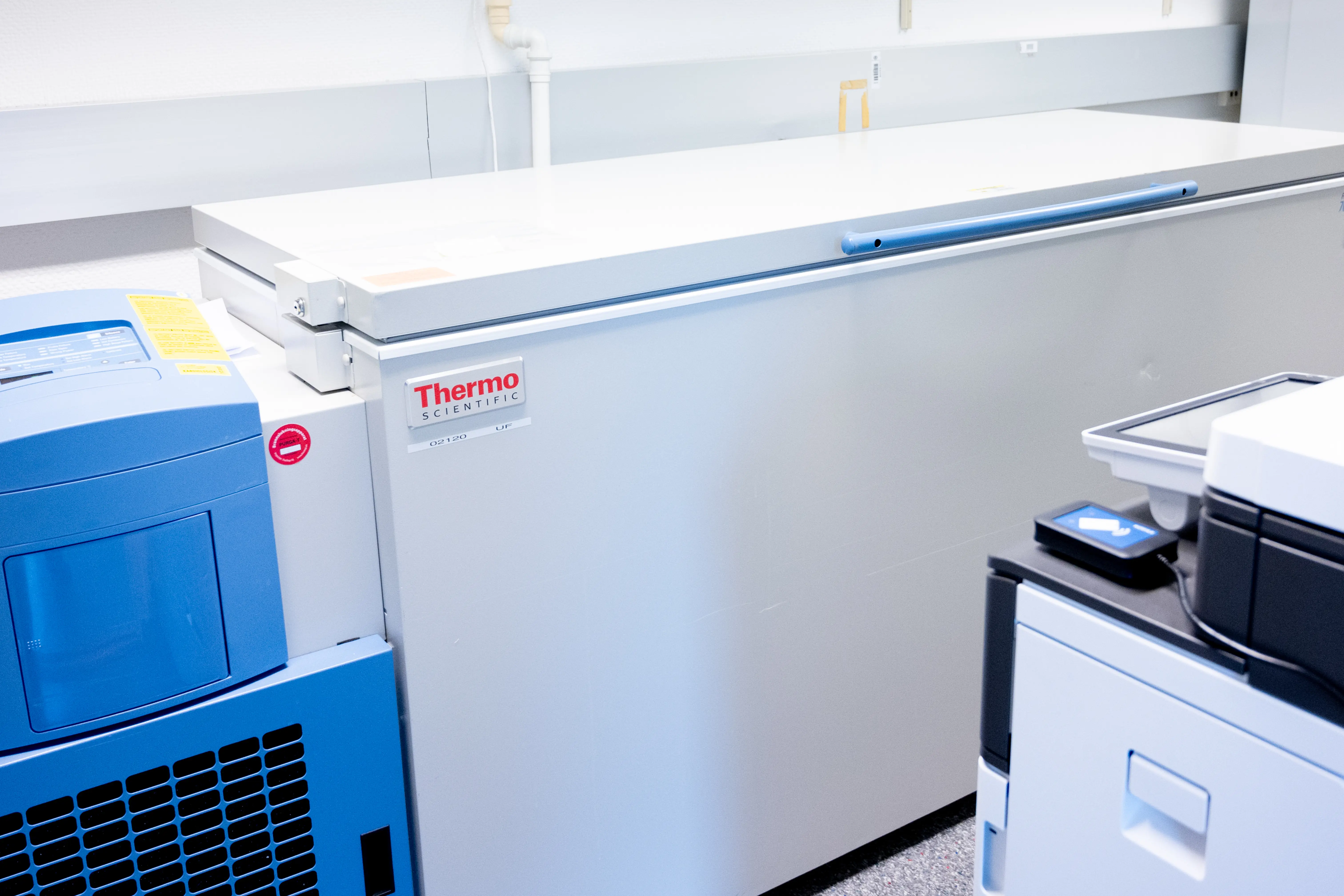 Fryser i labratorium